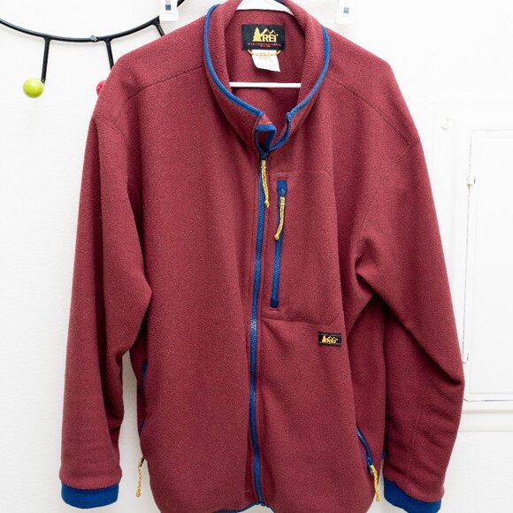 REI Red Fleece XL - Picture 2 of 7
